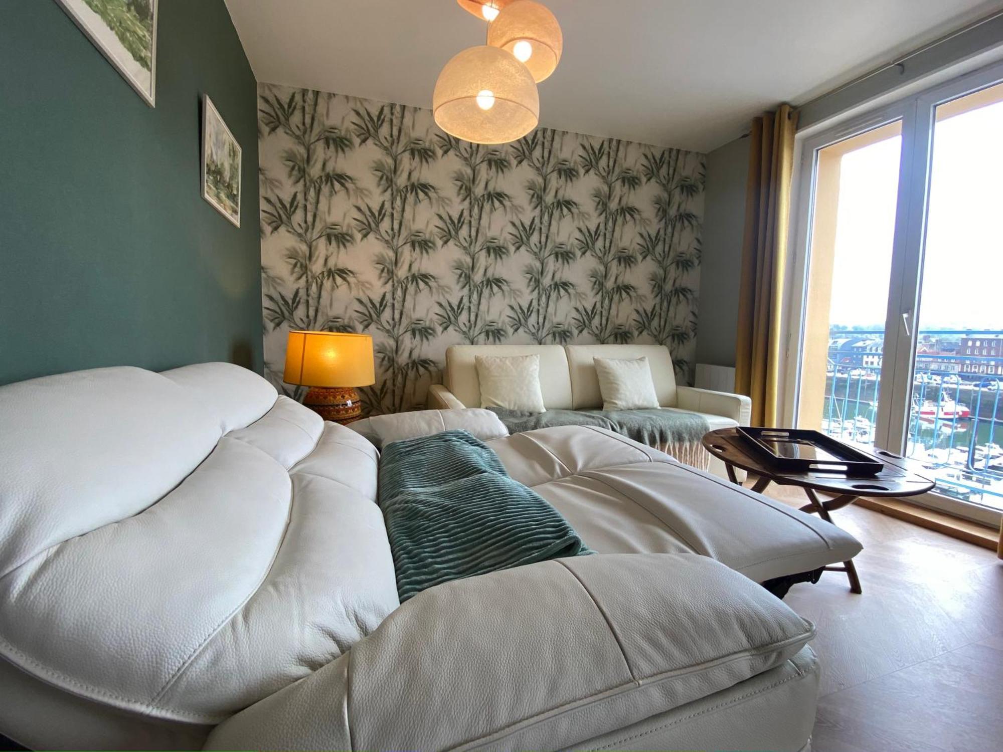 Etablissement 3 Etoiles Avec Ascenseur, 3 Appartements Lumineux Vue Port Avec Balcon, 200M De La Mer, Wifi Fibre, Tous Service Inclus Dieppe Kültér fotó